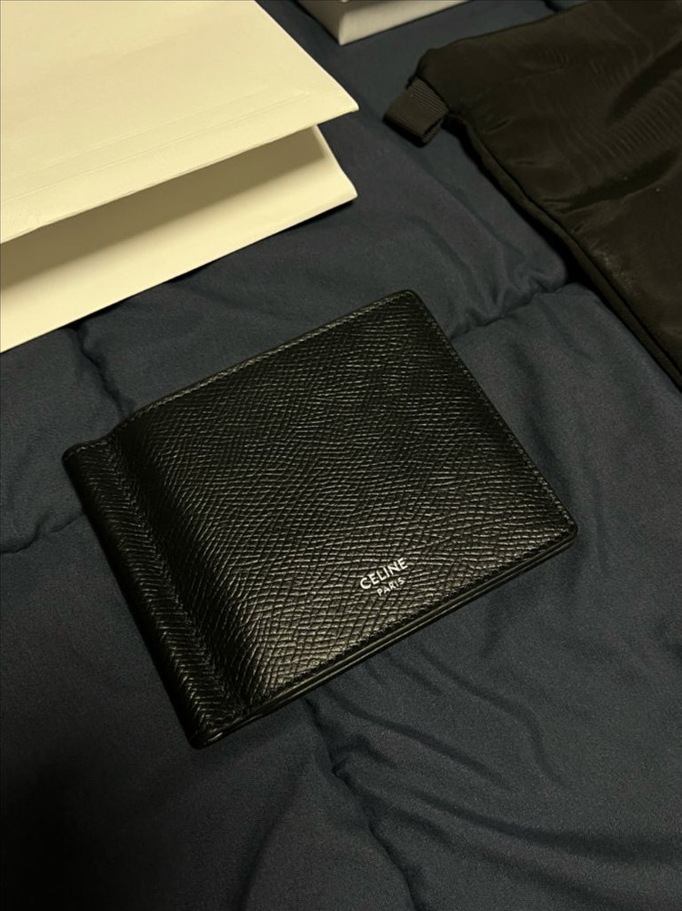 [판매중] 셀린느 반지갑 블랙 풀세트 이미지