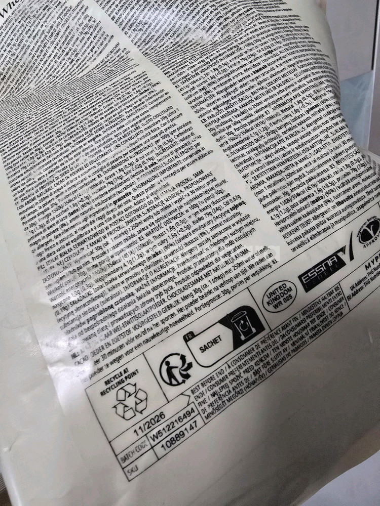 마이프로틴 아이솔레이트 2.5kg 팔아요 내츄럴초코--1