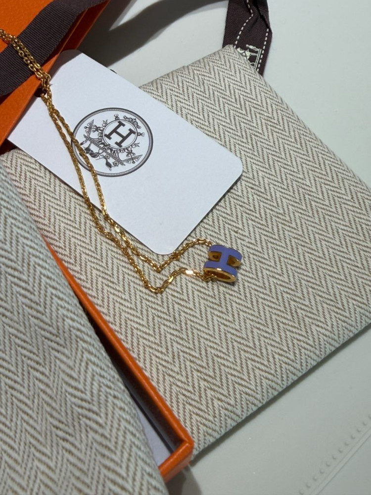 에르메스 팝아슈 미니 목걸이--0