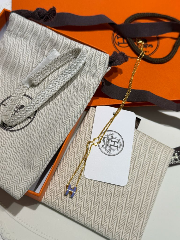 에르메스 팝아슈 미니 목걸이--1