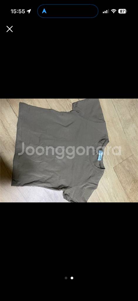 페일제이드 오가닉100% 오가닉티 카키--1