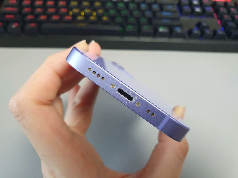 아이폰12 미니 / 128GB / 라벤더--8