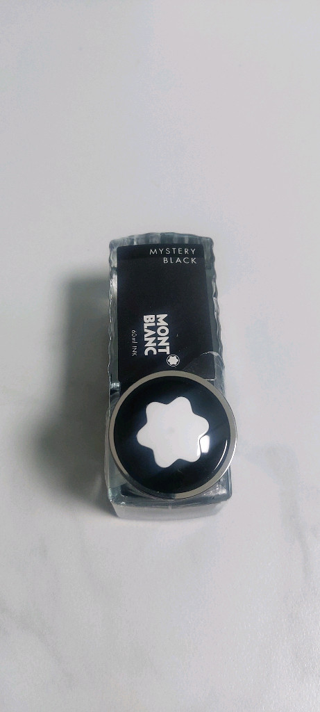 몽블랑잉크 미스터리블랙--2