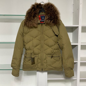 폴로 랄프로렌 여성 라쿤 벨티드 다운 패딩 M 이미지