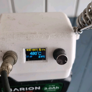 무선 인두기 oled 버전 t12 핸들