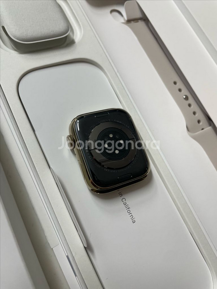애플워치9스테인리스 45mm SSS급--2