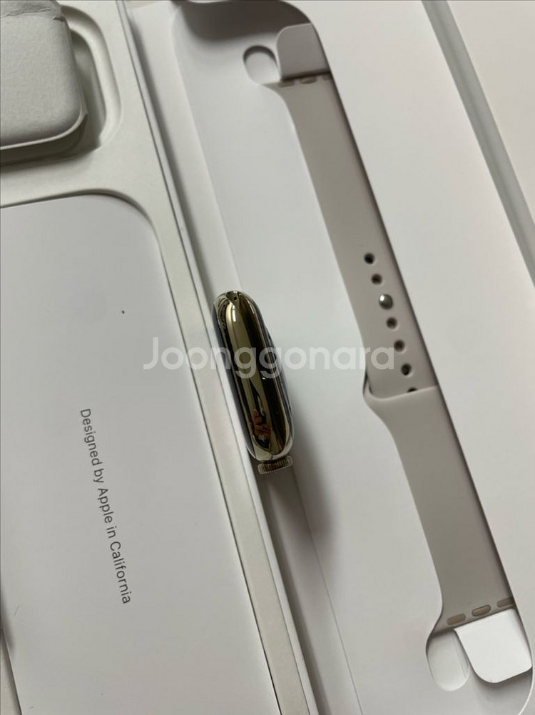 애플워치9스테인리스 45mm SSS급--4