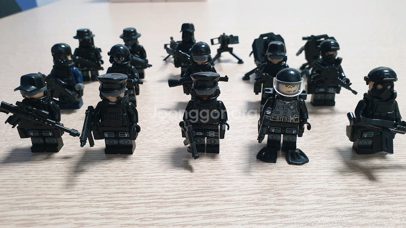 레고 호환 경찰특공대 미니피규어 13개 세트--1