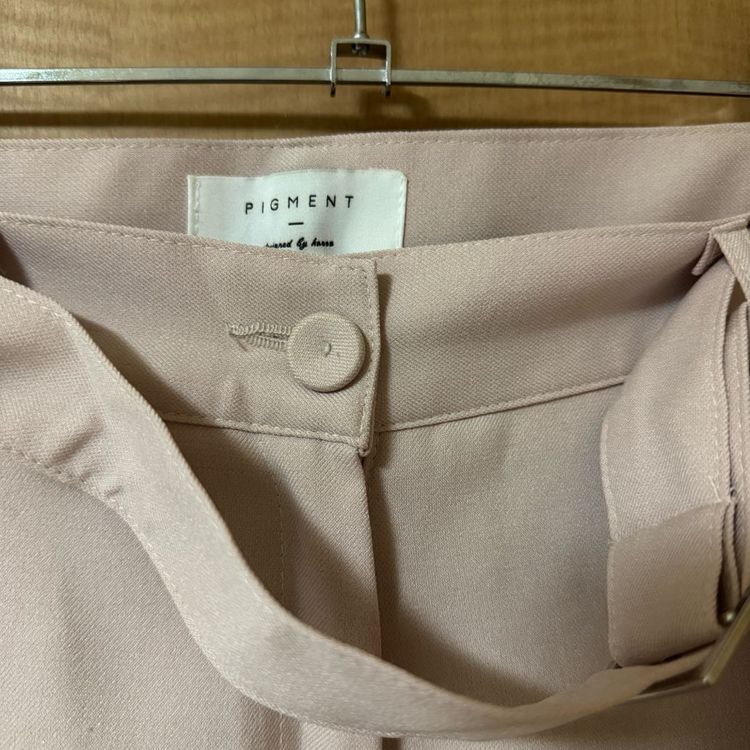 피그먼트 pigment 벨트 부츠컷 슬랙스 s--2