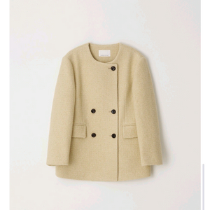 언더스탠딩 뉴 마랑 하프코트 겨울코트 (베이지)