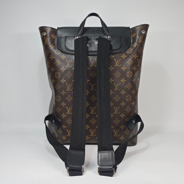 루이비통 마카사르 포크 백팩--3