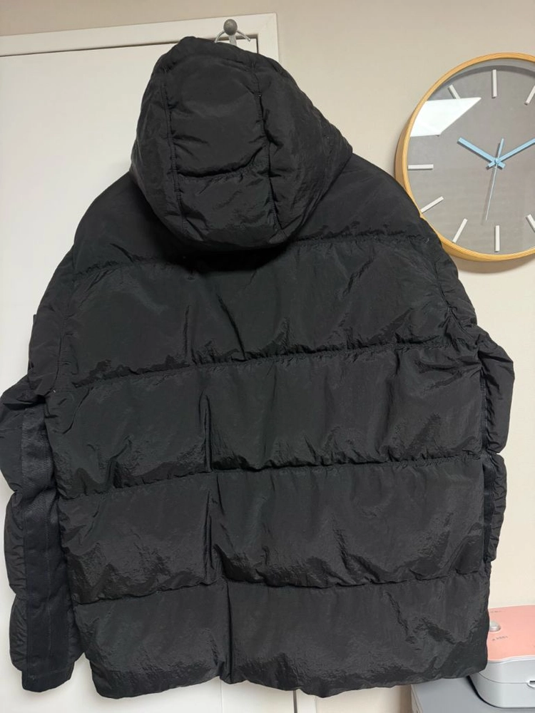 [XL] 스톤아일랜드 24FW 나일론메탈 후드 블랙 패딩 (국내매장판) 이미지