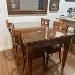 아르데코 이태리 수입가구 식탁 의자 세트