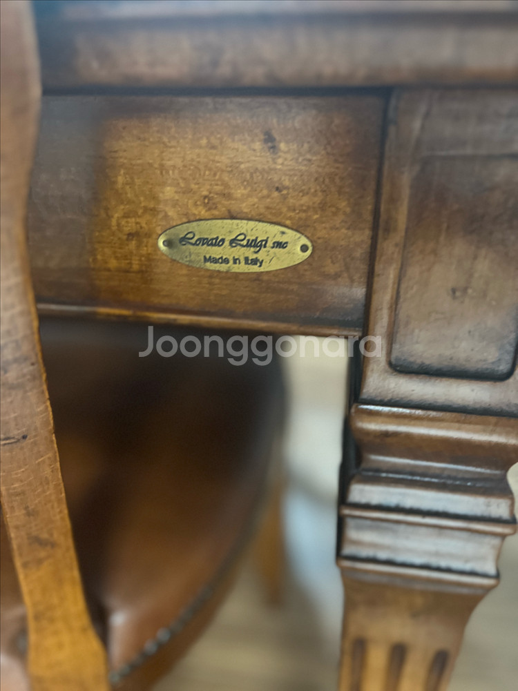 아르데코 이태리 수입가구 식탁 의자 세트--1