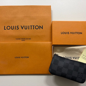 루이비통 포쉐트 클레 키 파우치 다미에