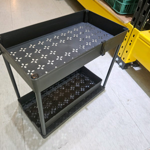 2단 플라스틱 수납카트