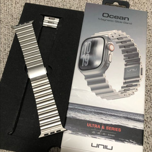 애플워치 유니유 마그네틱 티타늄 일체형 스트랩