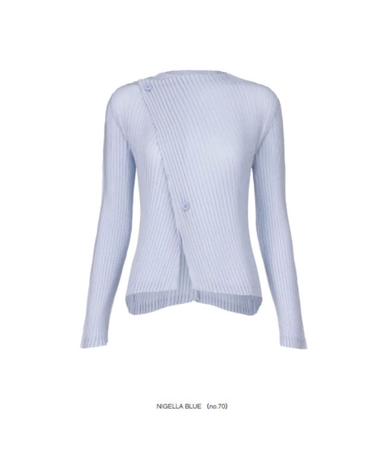 이세이미야케 쉐도우 스터디 자켓 ,해칭 스커트--6