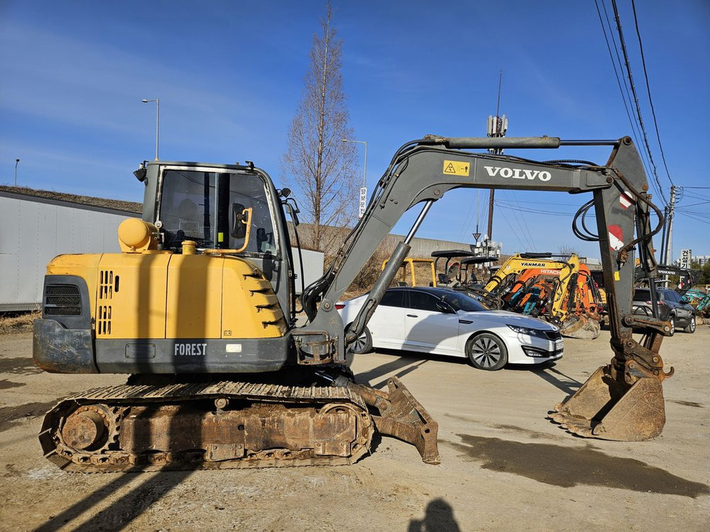 볼보 중고 02굴삭기 EC55C 회전라인,비례제어,에어컨,히터 2013년 이미지