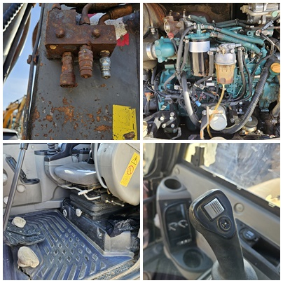 볼보 중고 02굴삭기 EC55C 회전라인,비례제어,에어컨,히터 2013년 이미지