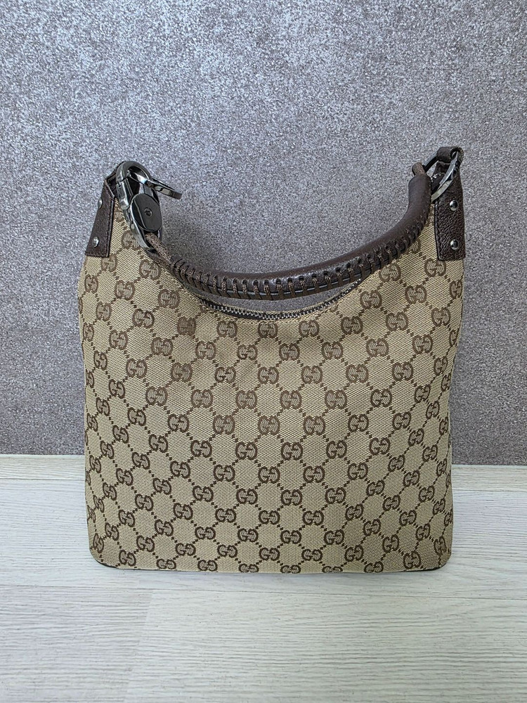 정품 구찌 호보 숄더백--4