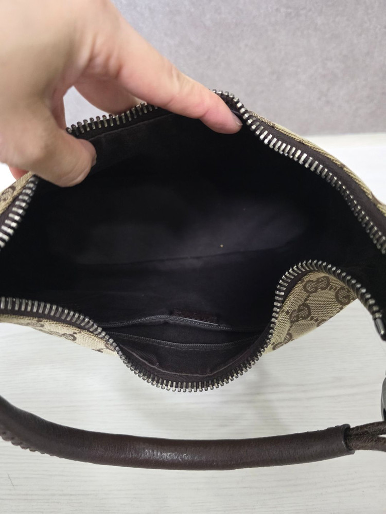 정품 구찌 호보 숄더백--7