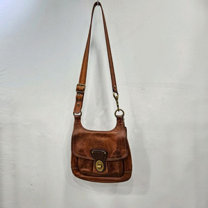 코치(Coach)멀티컬러 브라운 가죽가방