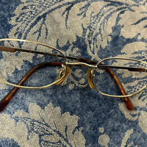 빈티지 안경테 라이더스 금테 안경