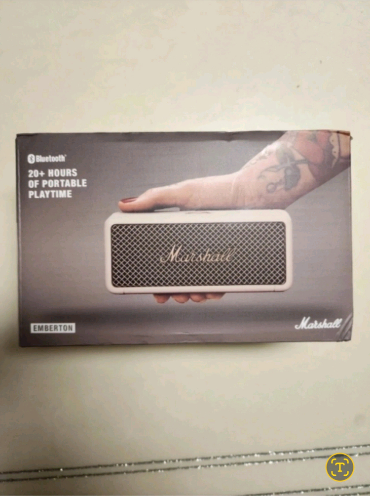 *새상품 미개봉* 마샬 블루투스 스피커 엠버튼 Mashall 앰버튼--1