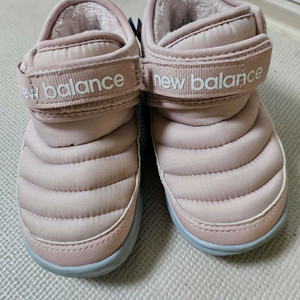 뉴발란스 키즈 패딩 부츠 핑크 150