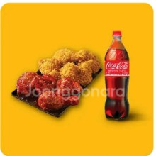 BBQ 황금올리브 반반치킨과 콜라 1.25L 교환권