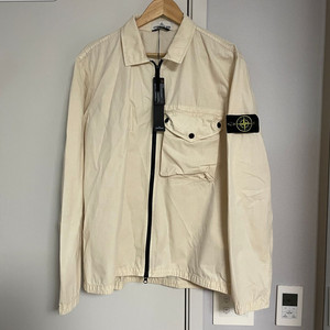 스톤아일랜드 117WN 올드이팩트 오버셔츠 아이보리 XL 스톤 와팬 자켓 Stone Island 7415117WN