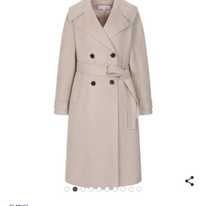 올리브데올리브 코트66. 새상품. 오트밀 모100%