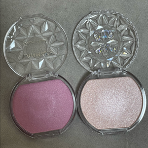 캔메이크 유명템 크림 블러셔 P05 펄라일락 + 하이라이터 02