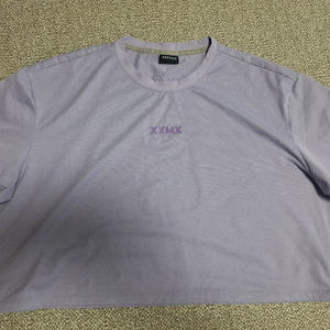 빅사이즈 여성 운동복 젝시믹스 세미 크롭 반팔티 XXL