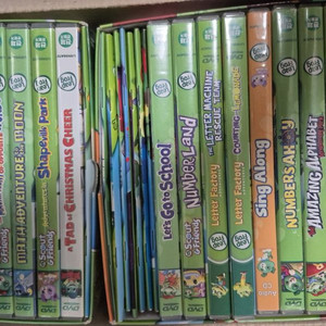 립프로그 dvd(dvd14장, cd1장)