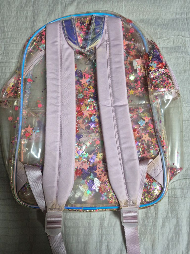 crewcuts 투명 스팽글 백팩--1