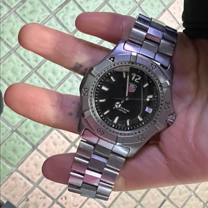 태그호이어 빈티지 프로페셔널 38mm 검판 wk1110