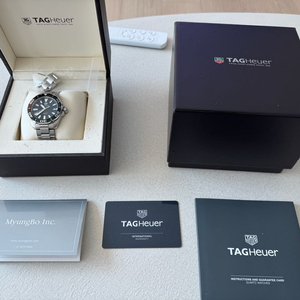 태그호이어 아쿠아레이서 300 쿼츠 풀박스 WAY111A