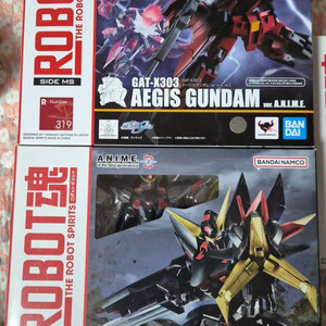 로봇혼 이지스,듀얼,블리츠 일괄 판매합니다