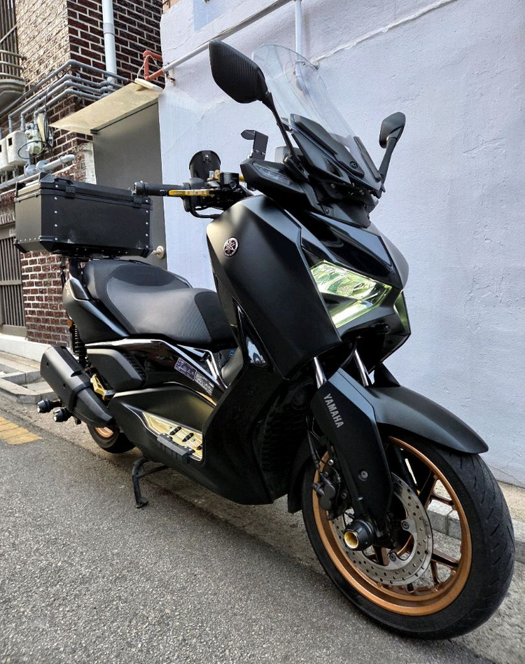 야마하 xmax300 24년식 사용검사완료,블박2채널,정비 점검 완료--1