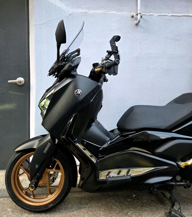 야마하 xmax300 24년식 사용검사완료,블박2채널,정비 점검 완료--2
