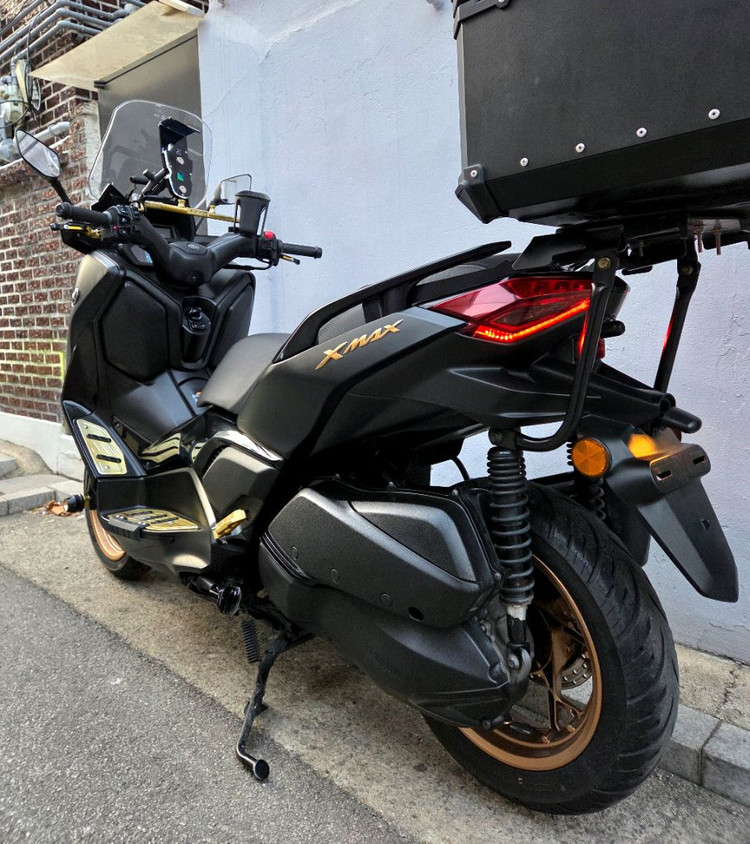 야마하 xmax300 24년식 사용검사완료,블박2채널,정비 점검 완료--7