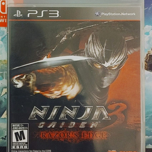 (A중고)PS3닌자가이덴3 레이져스엣지 유럽판팝니다!