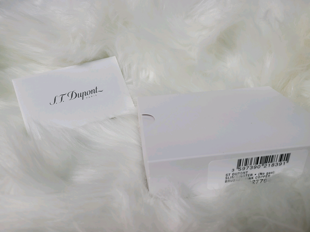 (새상품,풀구성) 듀퐁라이터 터보 신형 로즈골드 쌍불 터보 라이타--3