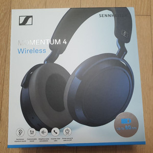 [미개봉,새상품]젠하이저 모멘텀4 와이어리스 무선헤드폰 데님