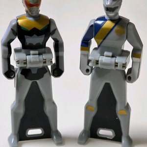 파워레인저 캡틴포스 레인저키 가오실버.고세이나이트.골드앵커키