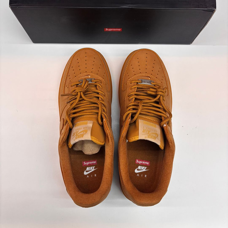 [새상품] 나이키 x 슈프림 에어포스 1 로우 플랙스 에어포스 된장포스 이미지