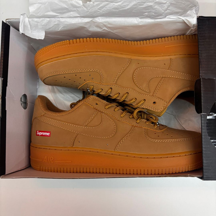 [새상품] 나이키 x 슈프림 에어포스 1 로우 플랙스 에어포스 된장포스 이미지