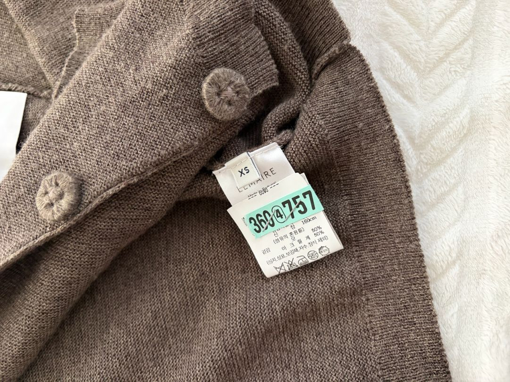 르메르 크롭 가디건 xs--1